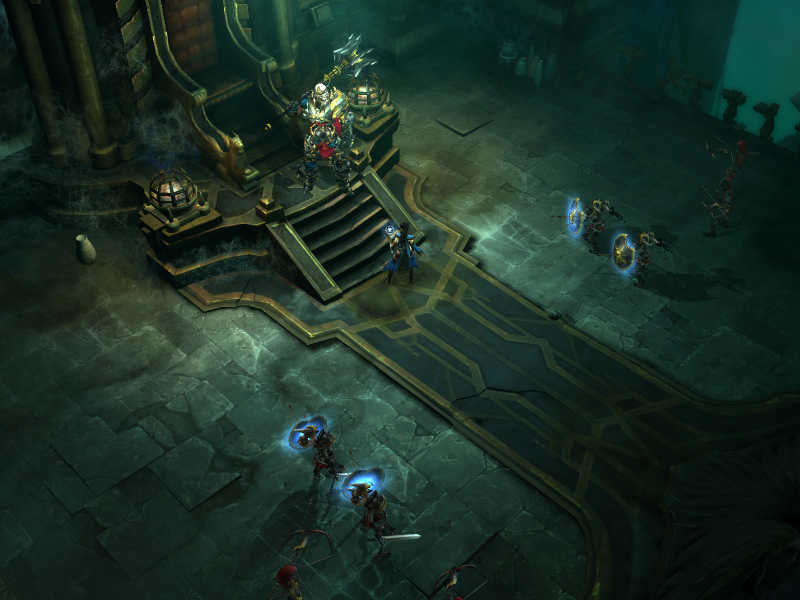 Illustration for article titled Diablo III's Third Class - The Wizard!